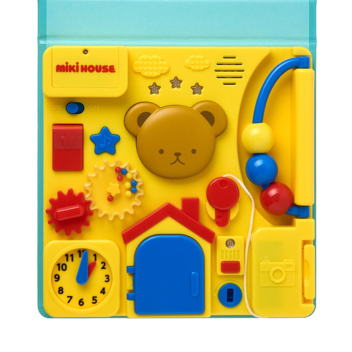 【ミキハウスベア 音のでるえほん】さわって あそぼう