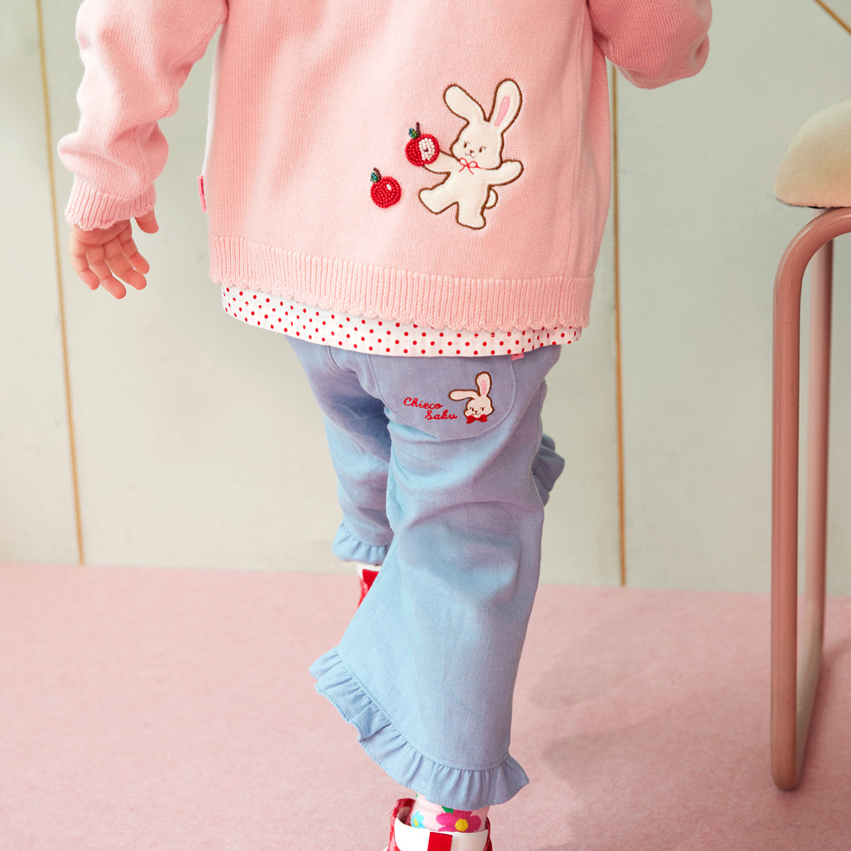 【チエコサク】9分丈パンツ