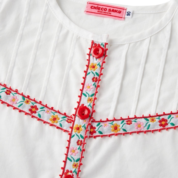 【チエコサク】長袖ブラウス