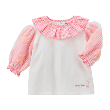 [CHIECO SAKU]long sleeve blouse