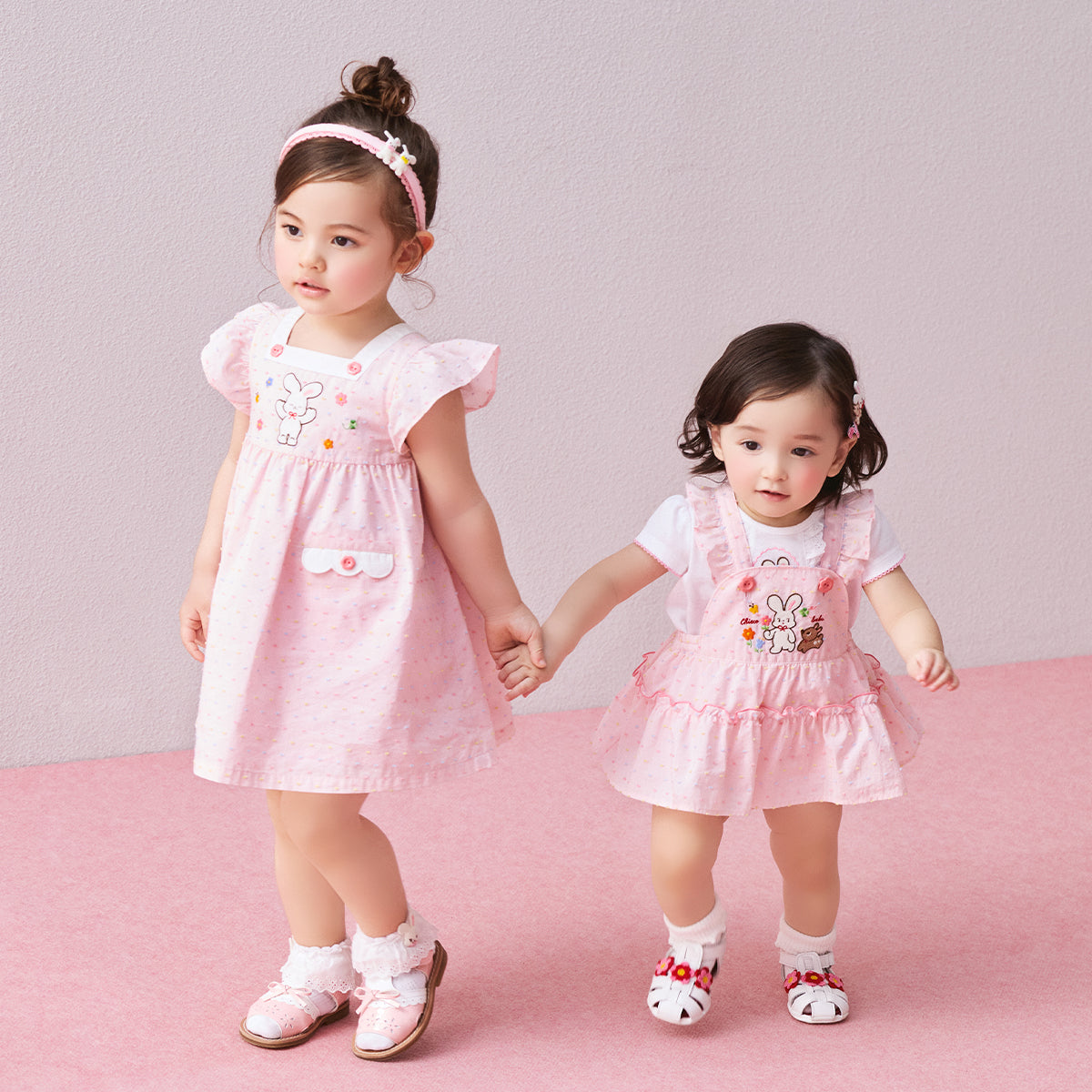 [CHIECO SAKU]romper with skirt
