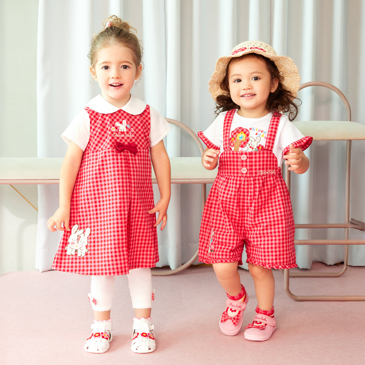 【チエコサク】半袖ワンピース