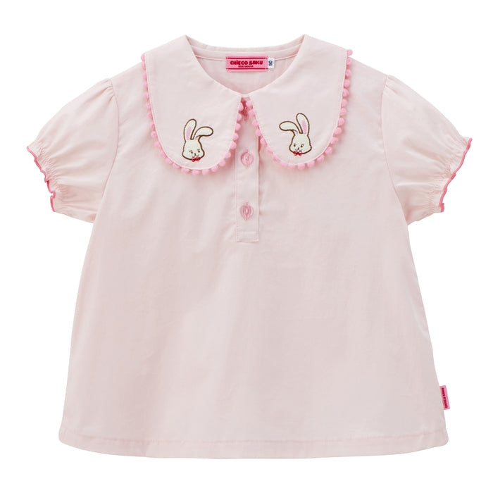 【チエコサク】半袖ブラウス