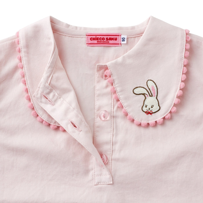 【チエコサク】半袖ブラウス