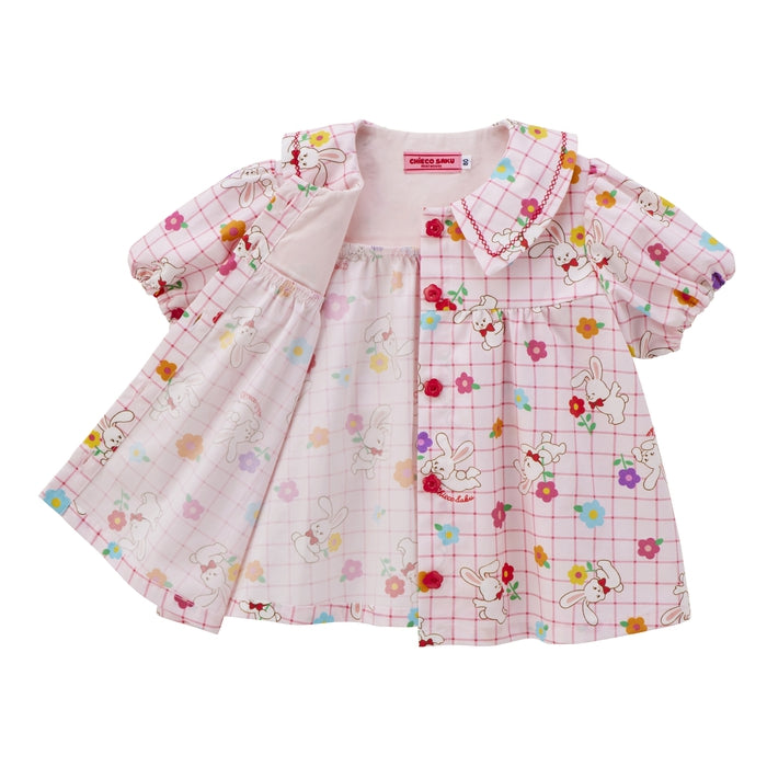 【チエコサク】半袖ブラウス