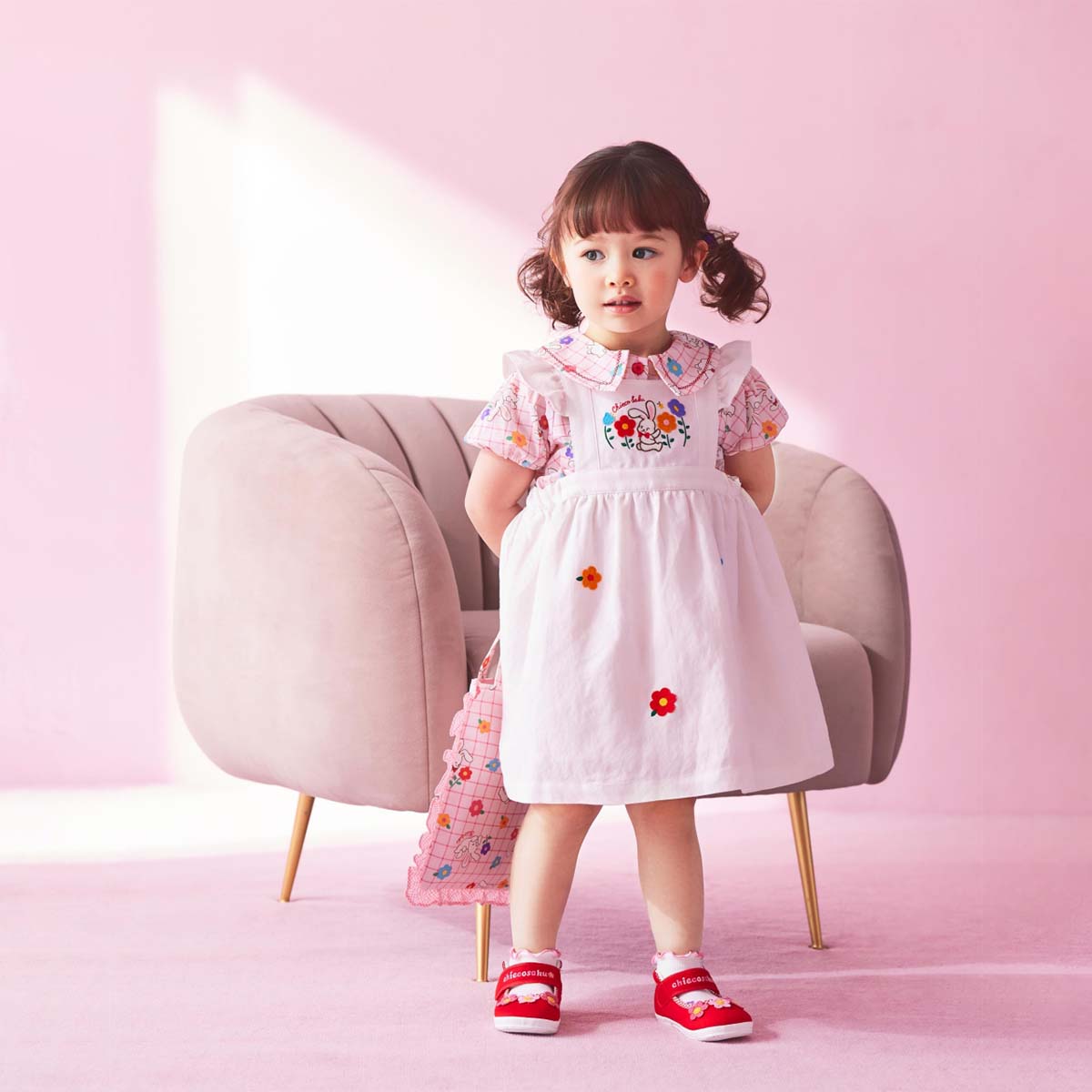 【チエコサク】半袖ブラウス