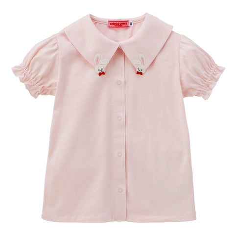 【チエコサク】半袖ブラウス