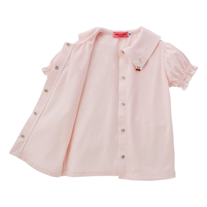 【チエコサク】半袖ブラウス