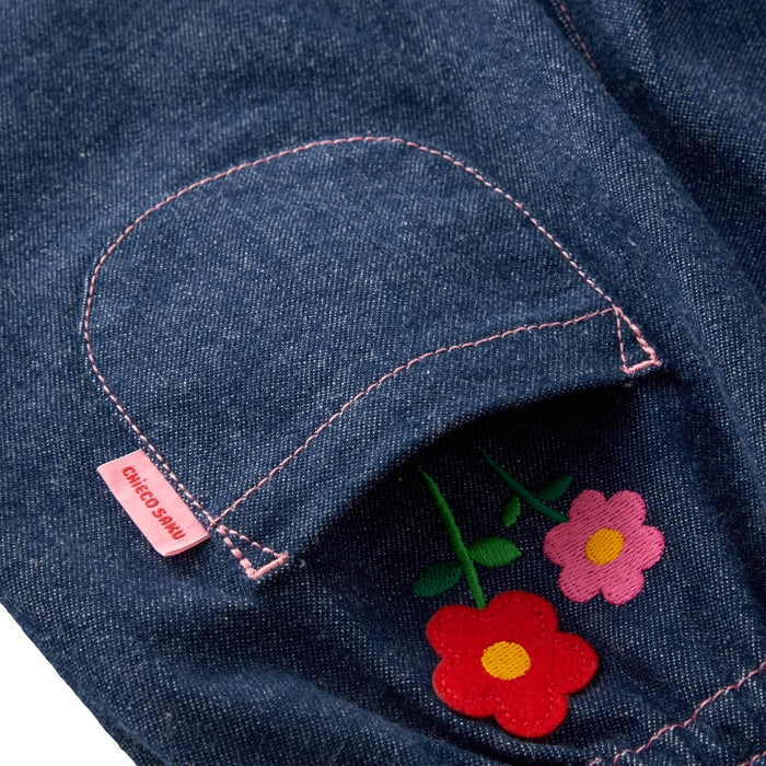 チエコサク】9分丈オーバーオール – ミキハウスオフィシャルサイト