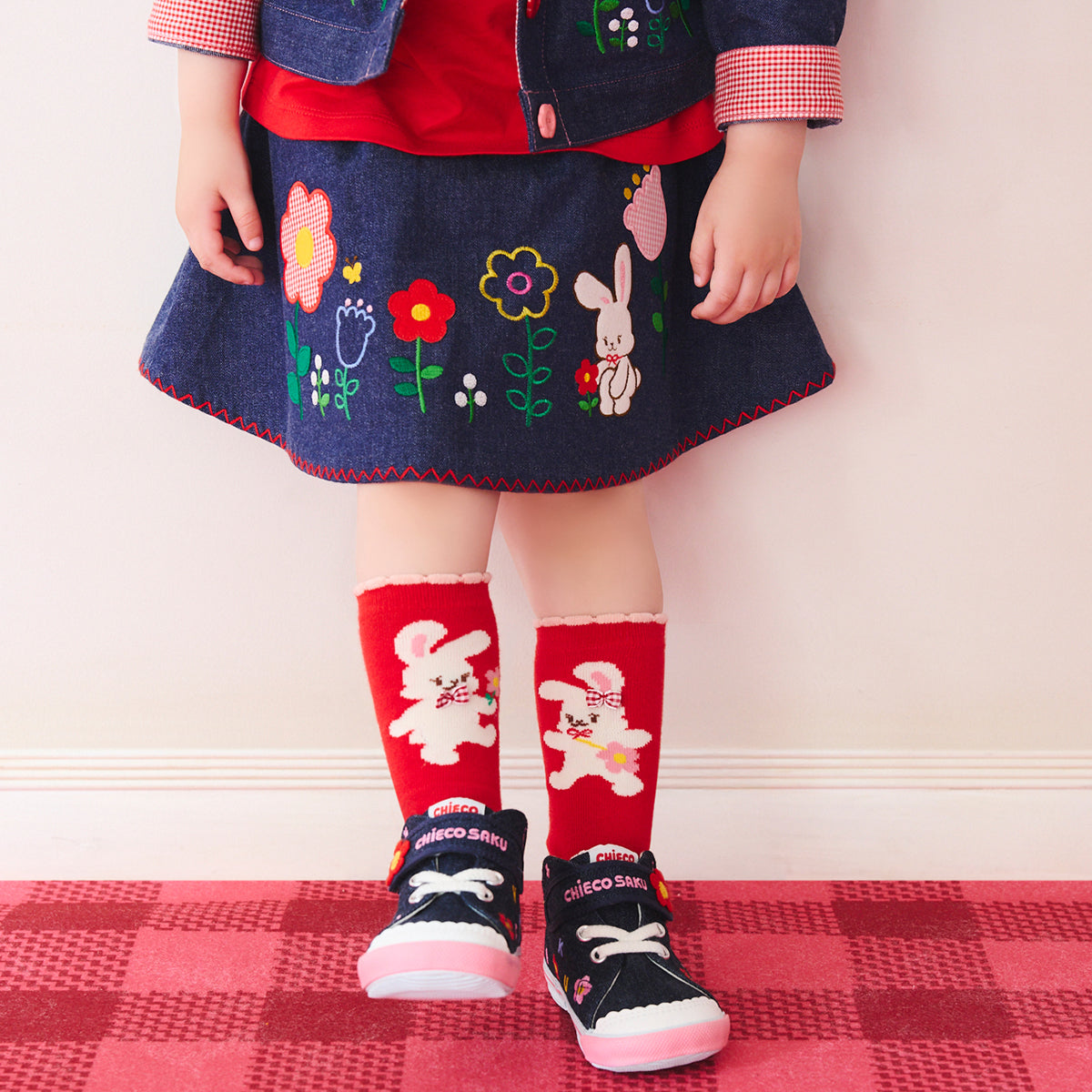 【チエコサク】ハイソックス