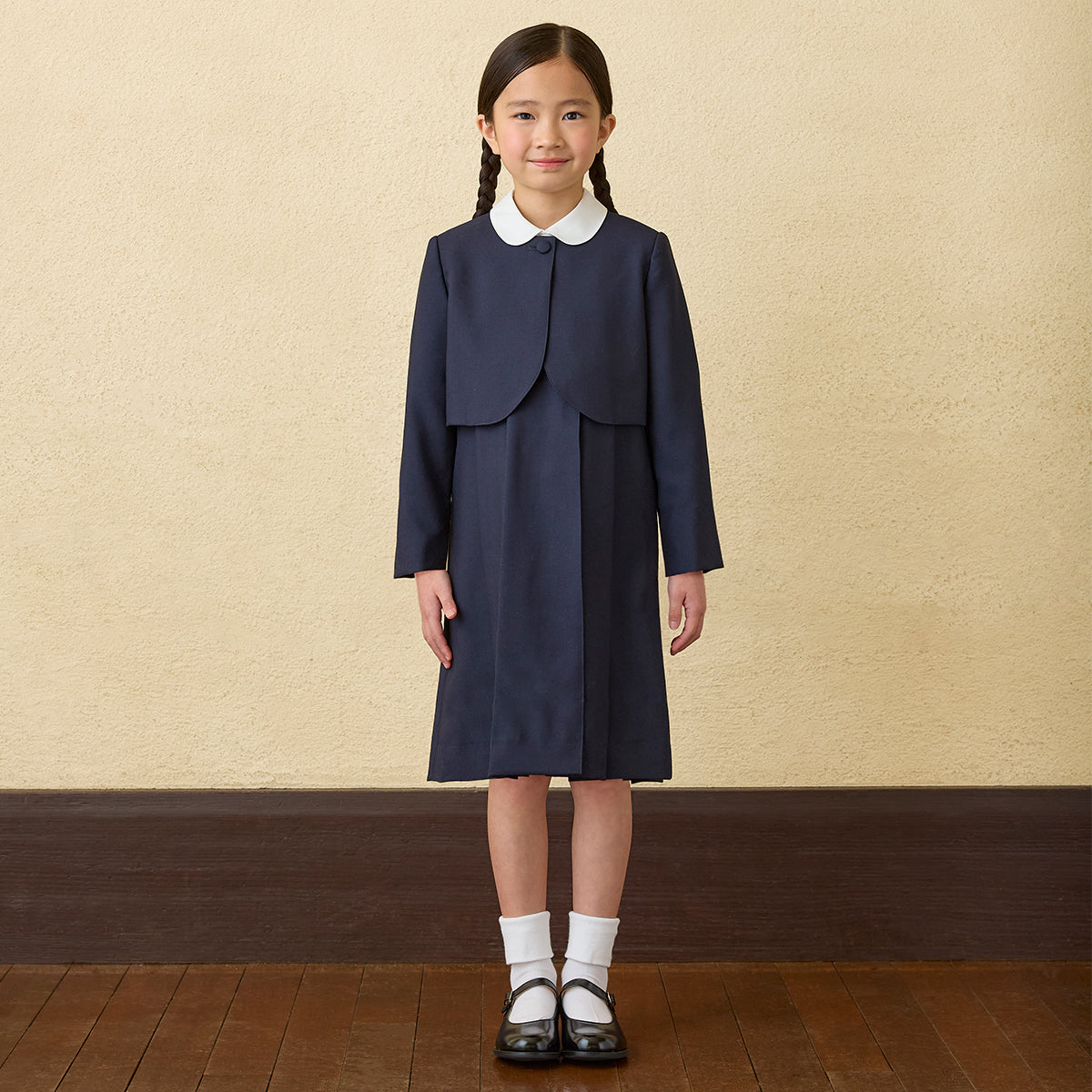 Bolero made of wool material