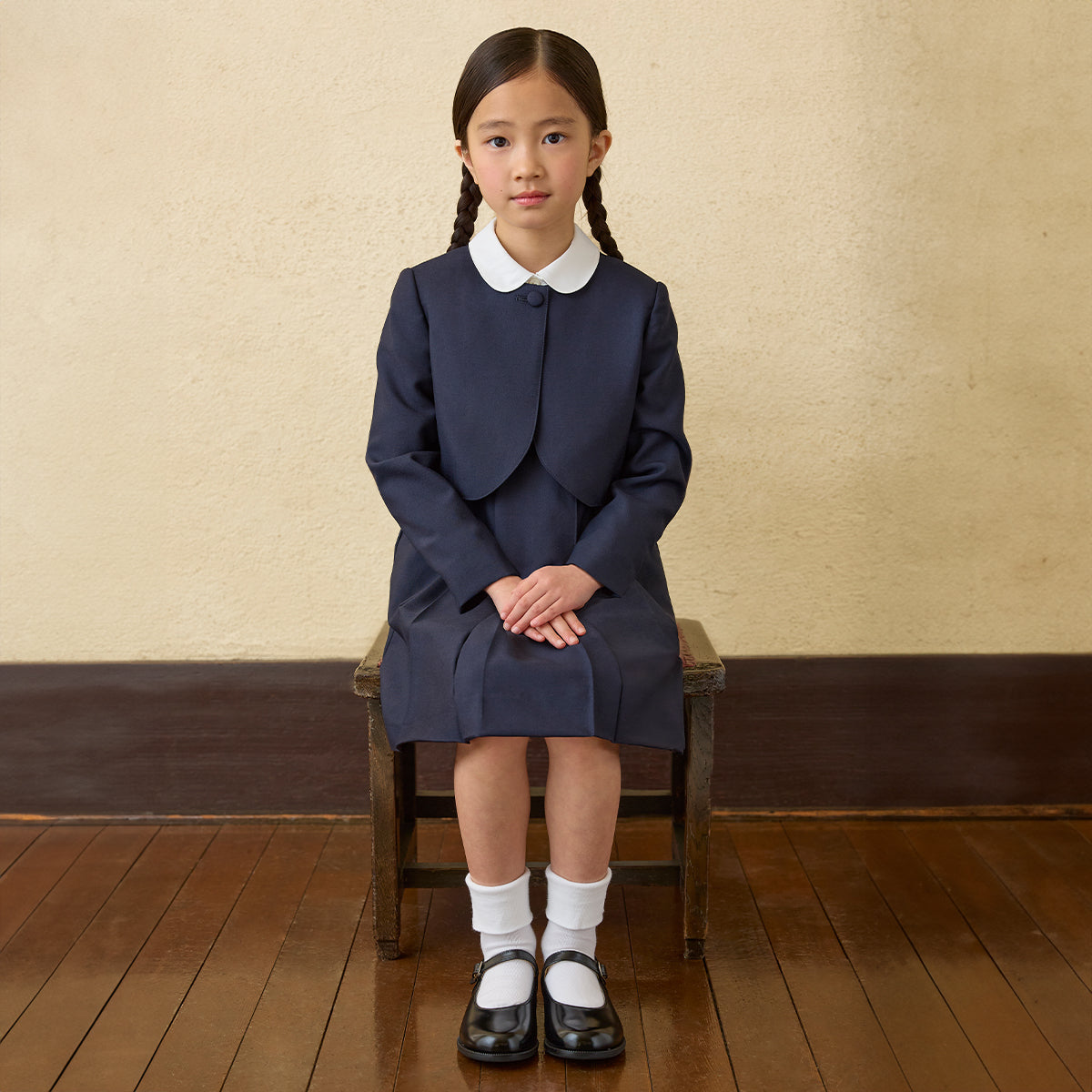 Bolero made of wool material