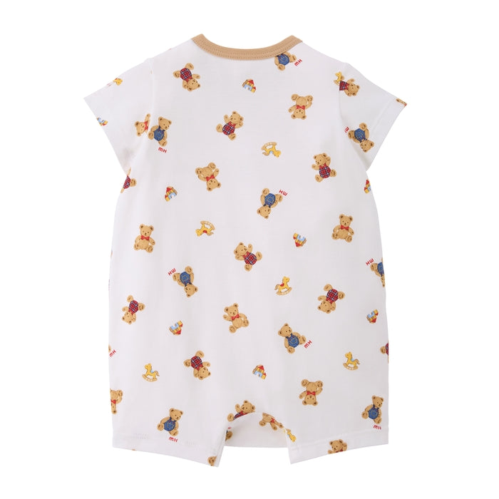 ミキハウスベアショートオール