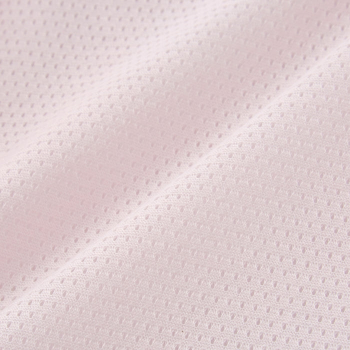 ピュアベールノースリーブメッシュ天竺ボディシャツ