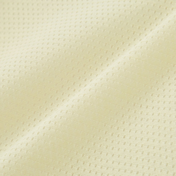 ピュアベールノースリーブ前あきメッシュ天竺ボディシャツ