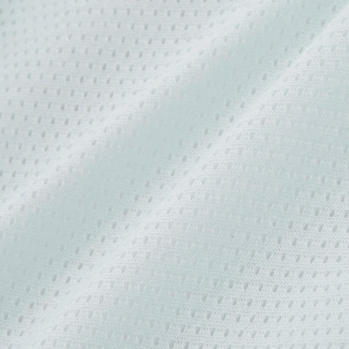 ピュアベールノースリーブ前あきメッシュ天竺ボディシャツ