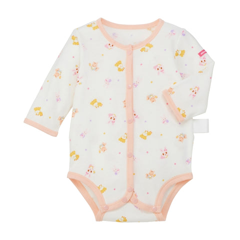 ピュアベール長袖前あきフライスボディシャツ