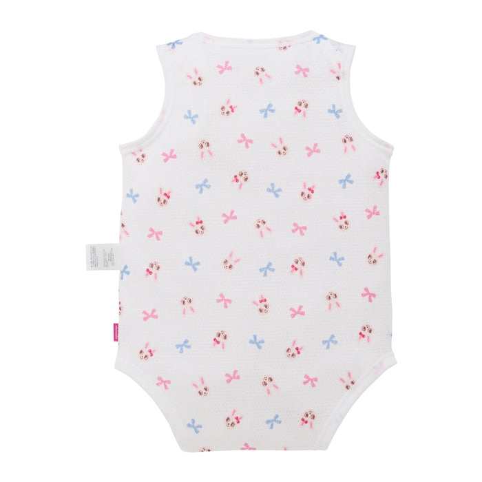 Pure veil sleeveless mesh jersey body shirt