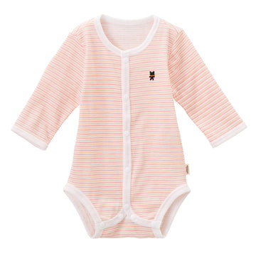 [Thanksgiving] Pure Veil Border Long Sleeve Milled Body Shirt [No cancellations or returns] pink 商品画像
