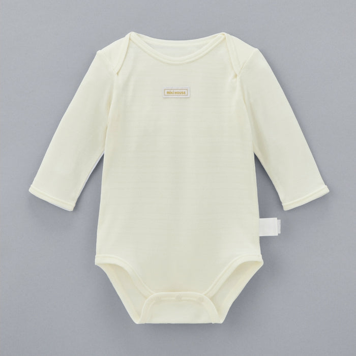 [金标签]丝绸铣削长袖身体衬衫