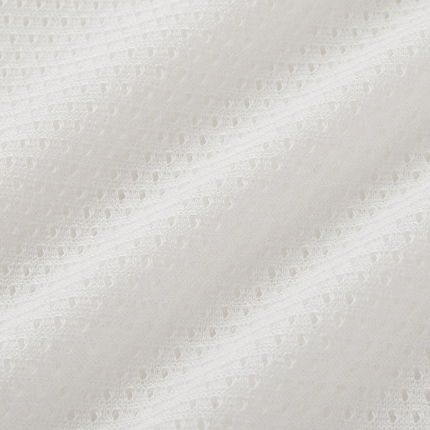 Pure veil sleeveless open front mesh jersey body shirt