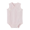 Pure veil sleeveless open front mesh jersey body shirt