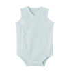 Pure veil sleeveless open front mesh jersey body shirt