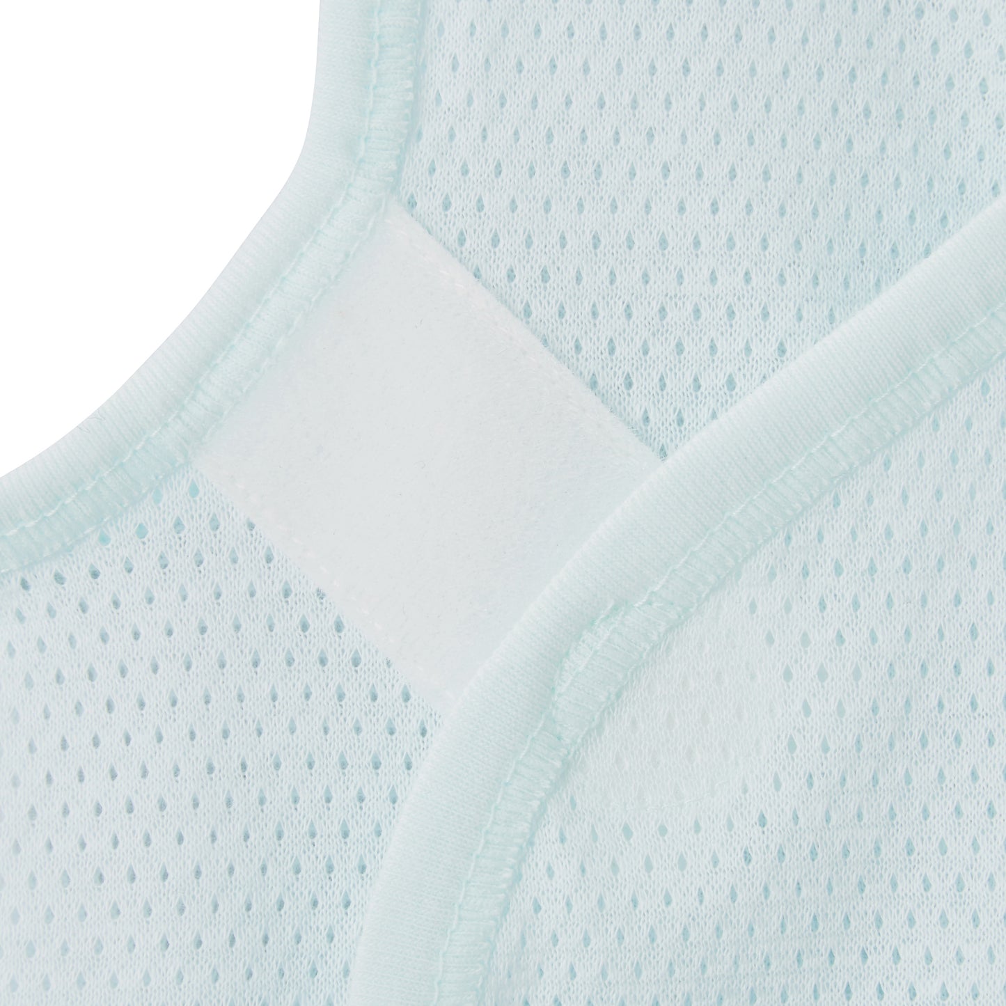 Pure veil sleeveless open front mesh jersey body shirt