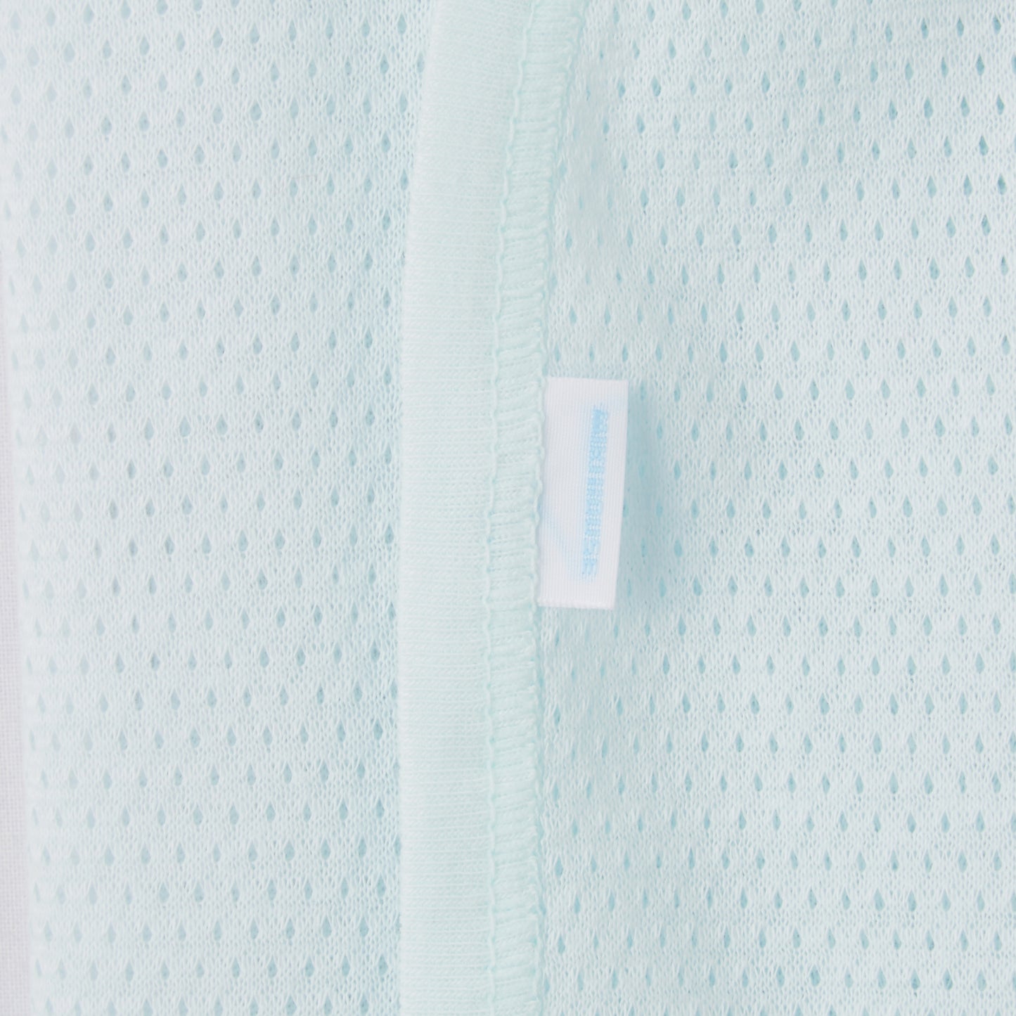Pure veil sleeveless open front mesh jersey body shirt