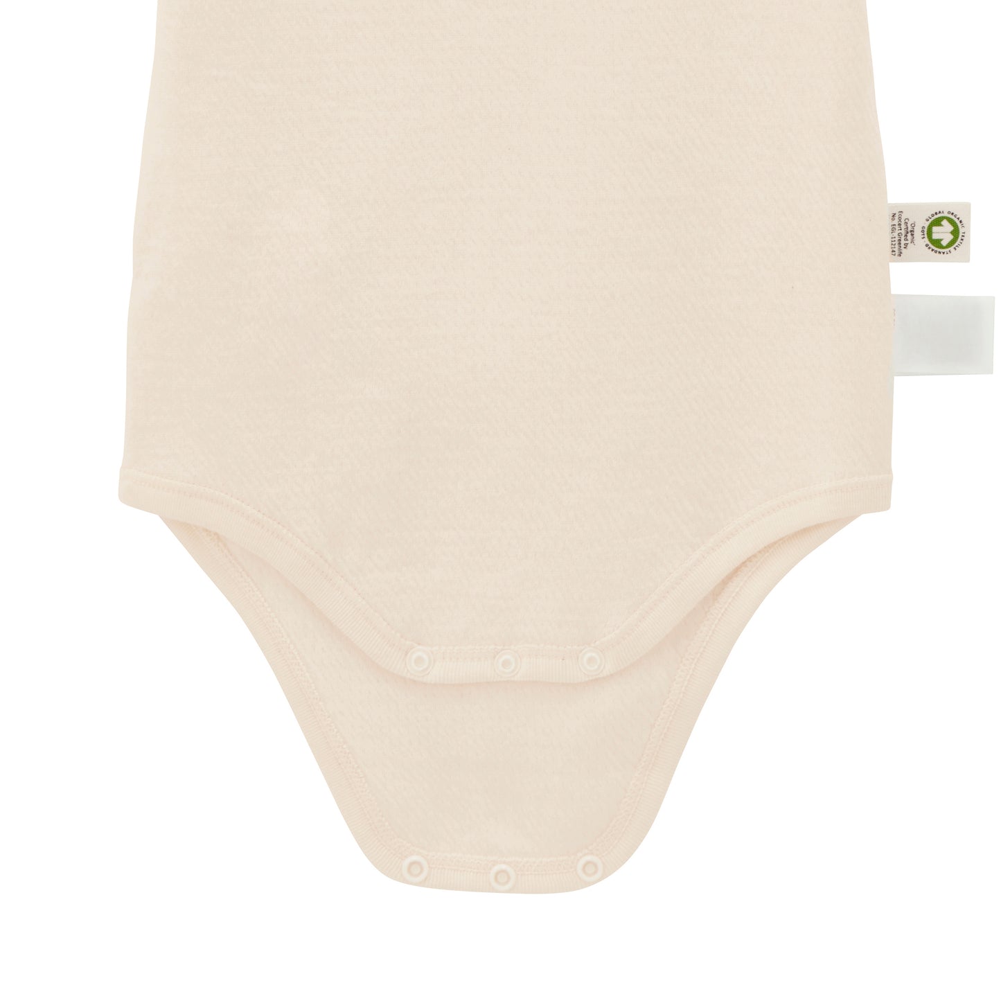 Organic cotton short sleeve body shirt (GOTS)