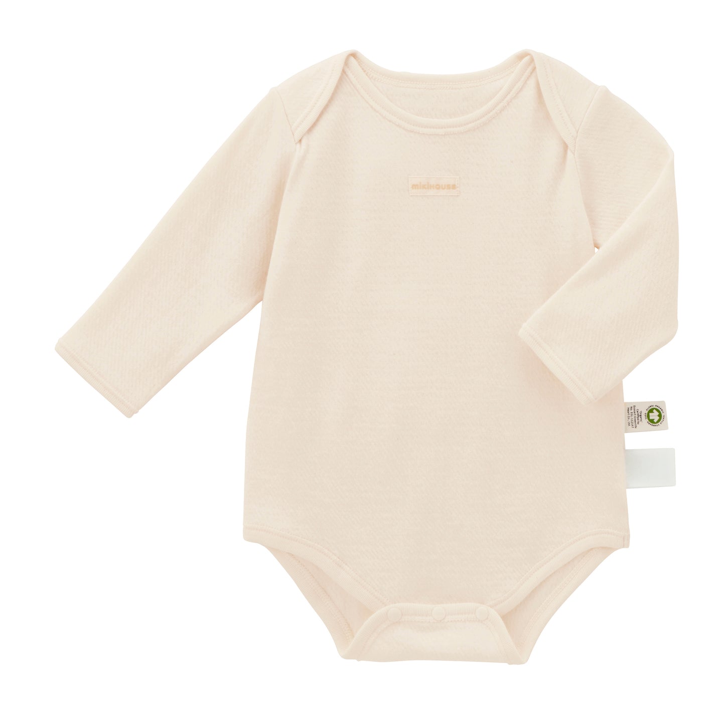 Organic cotton long sleeve body shirt (GOTS)