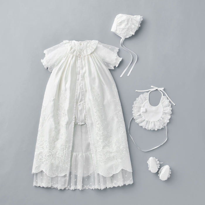 【ゴールドレーベル】シルクレースセレモニードレスセット