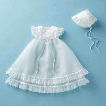 Organdy coat [all year round] [boxed]