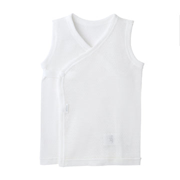 Pure veil mesh jersey sleeveless short underwear