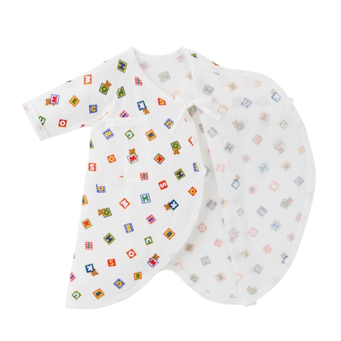 ピュアベールニットガーゼコンビ肌着