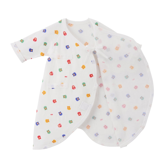 ピュアベールニットガーゼコンビ肌着