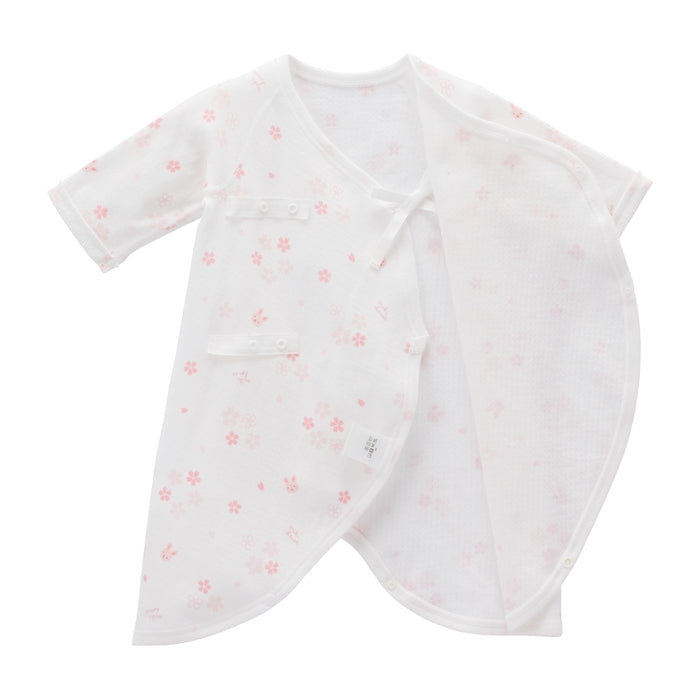 ピュアベールニットガーゼコンビ肌着