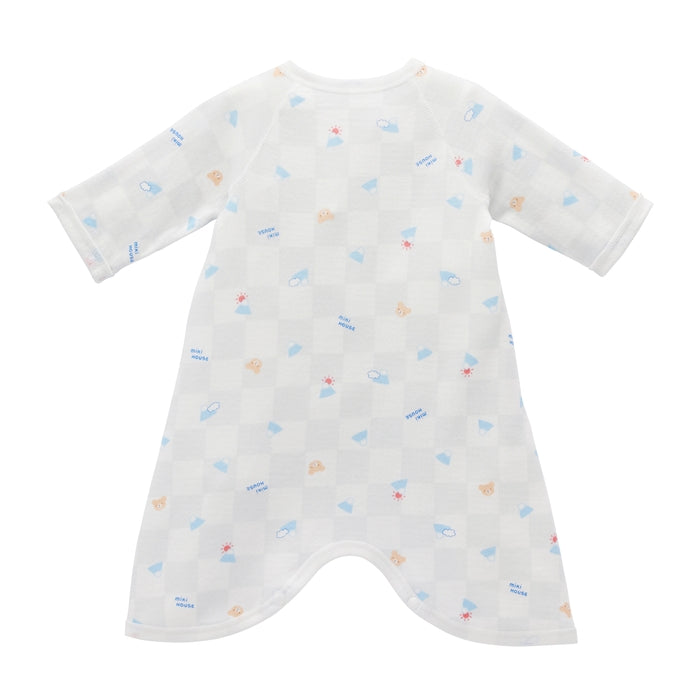 ピュアベールニットガーゼコンビ肌着