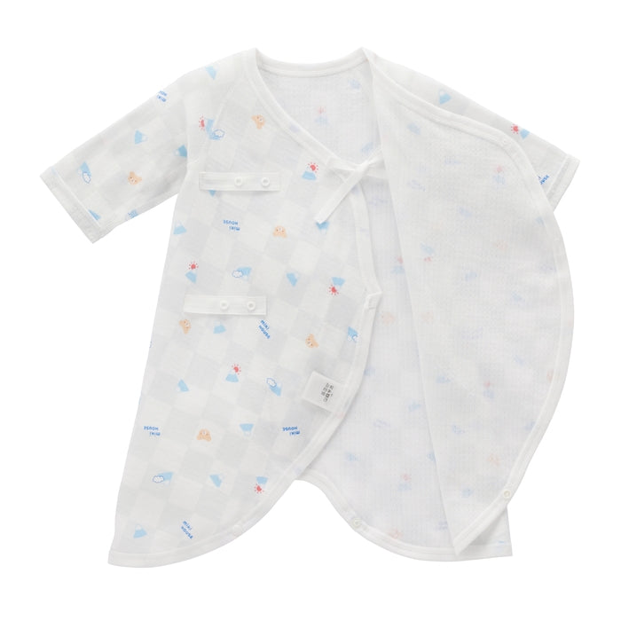 ピュアベールニットガーゼコンビ肌着