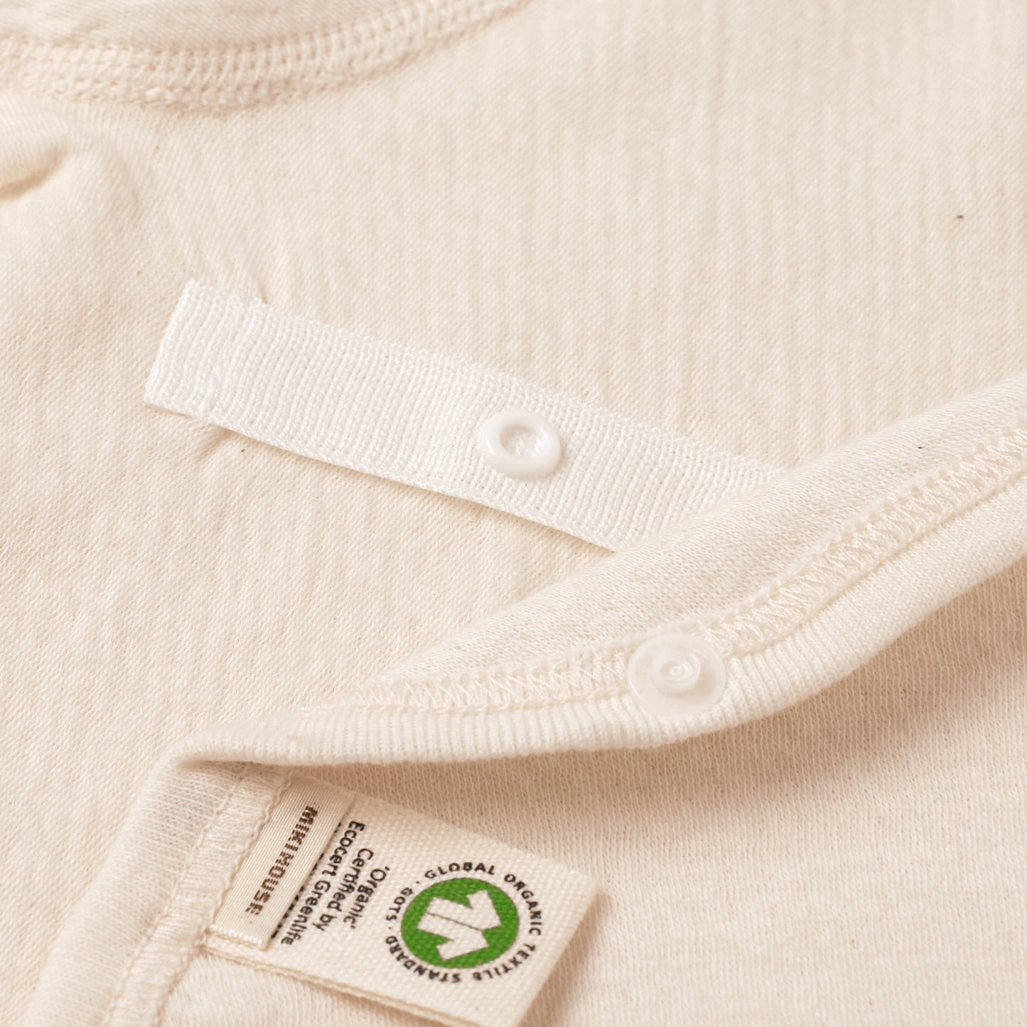 Organic cotton combination underwear (GOTS)