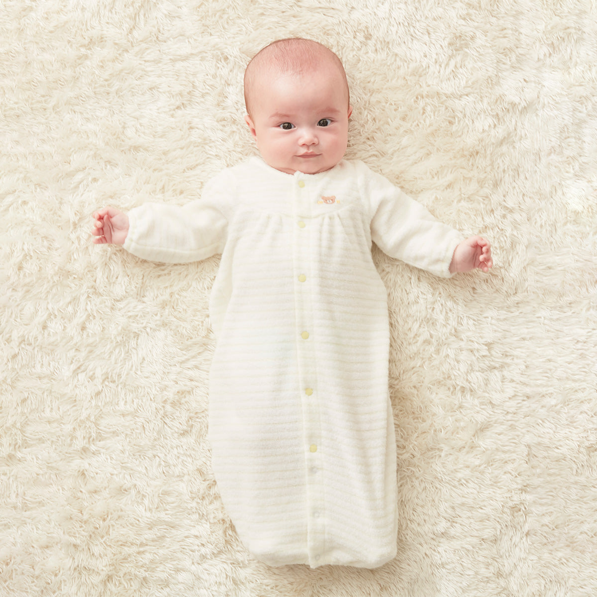 Untwisted yarn Pile Border Two-way All