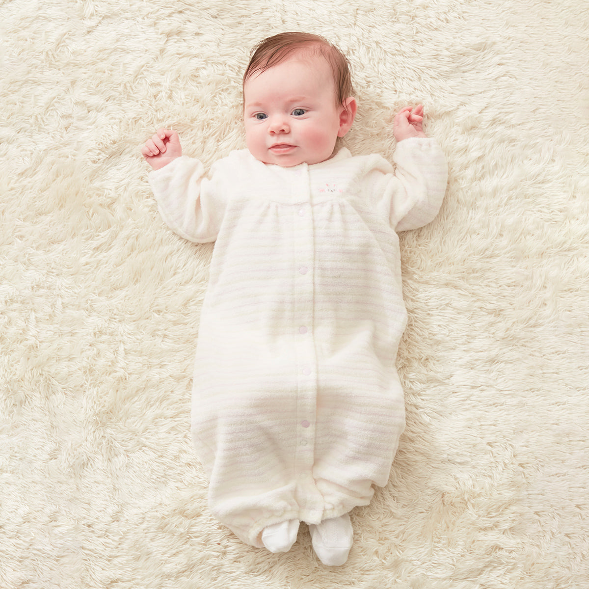 Untwisted yarn Pile Border Two-way All