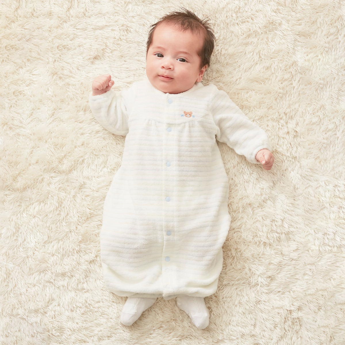 Untwisted yarn Pile Border Two-way All