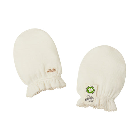 Organic cotton mittens (GOTS)