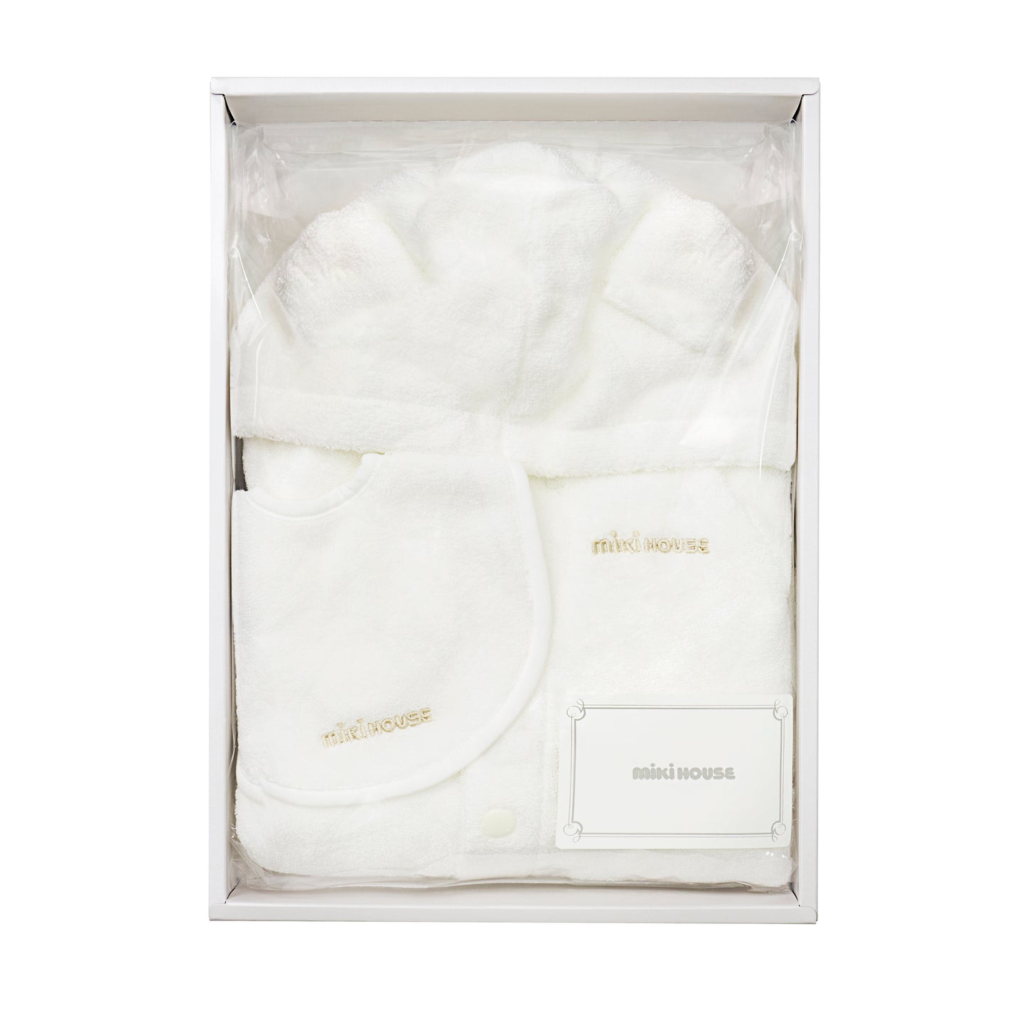 Bathrobe set [boxed]
