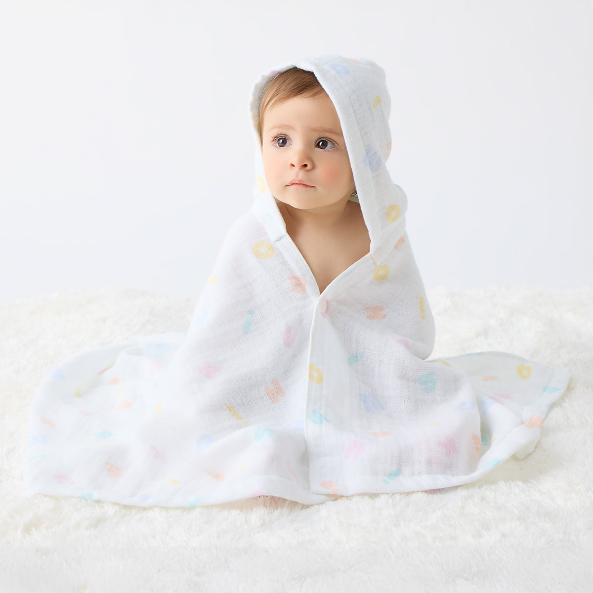 ガーゼバスポンチョセット【BOX付き】