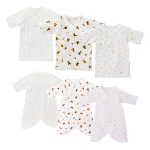 フライス肌着セット（男女兼用6点）