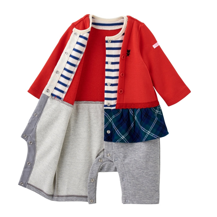 WEB限定】ギフト カバーオールセット【BOX付き】 – ミキハウス