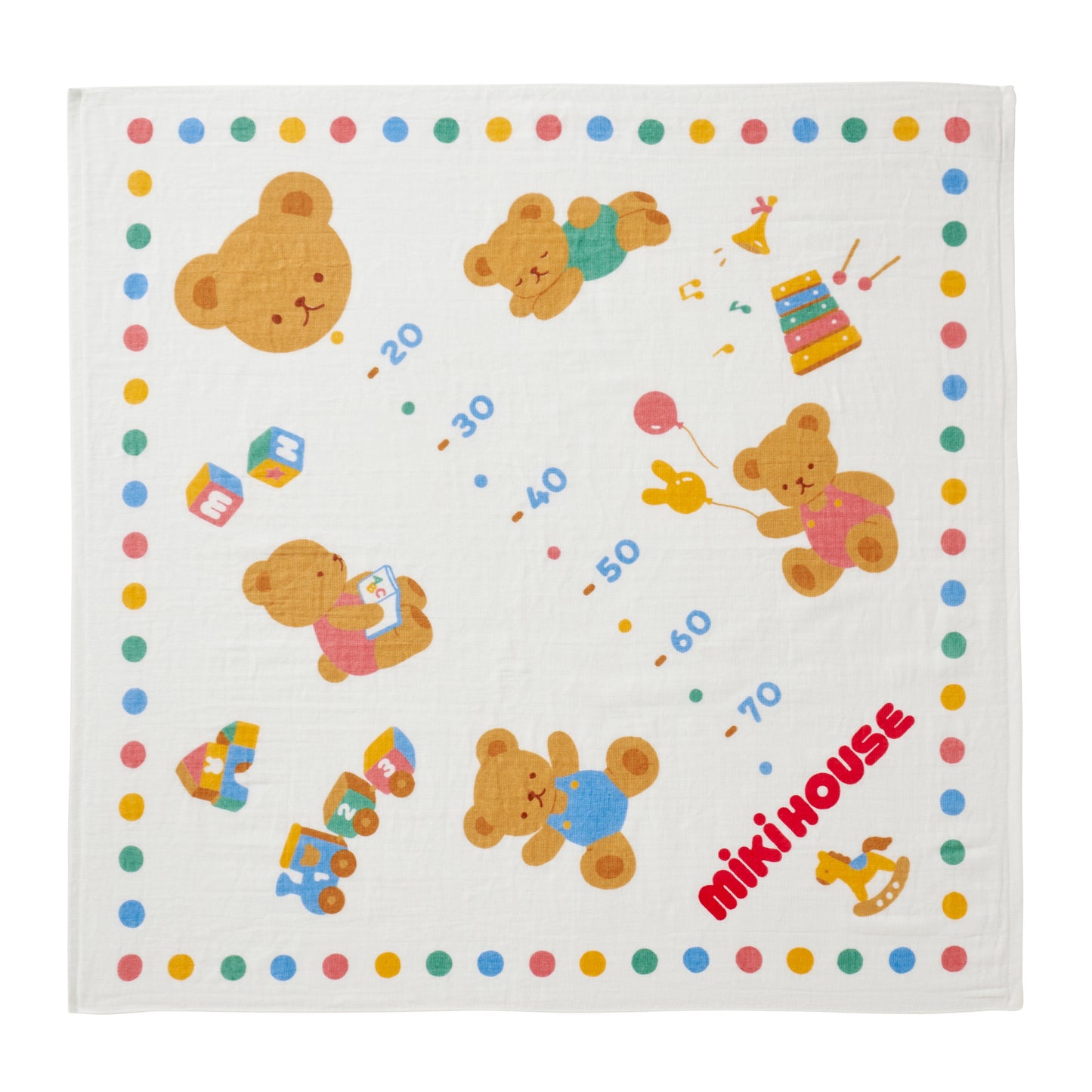 【WEB限定】ギフト ガーゼバスタオル・歯がためセット【BOX付き】