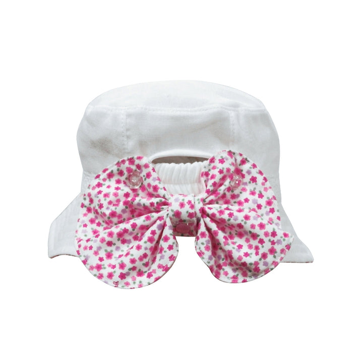 [WEB only] UV protection baby hat and cardigan set